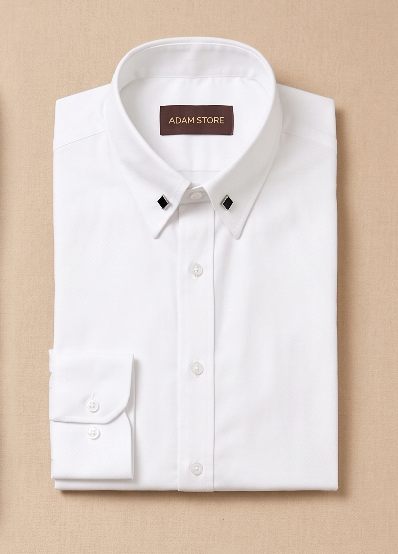 THE HARROW COLLAR-PIN SHIRT