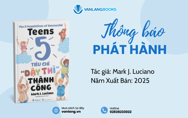 RA MẮT SÁCH: 5 TIÊU CHÍ DẬY THÌ THÀNH CÔNG