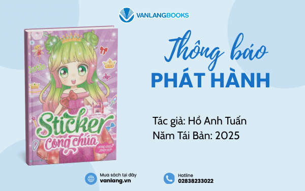 RA MẮT SÁCH: BỘ DÁN HÌNH STICKER CÔNG CHÚA - CÔNG CHÚA XINH ĐẸP