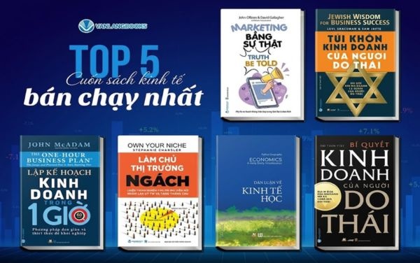 Top 5 cuốn sách kinh tết bán chạy nhất tại Vanlangbooks 2026