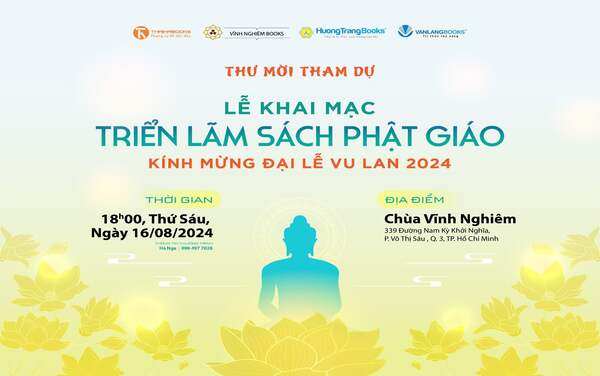 Vanlangbooks tham gia triển lãm sách Phật Giáo 2024