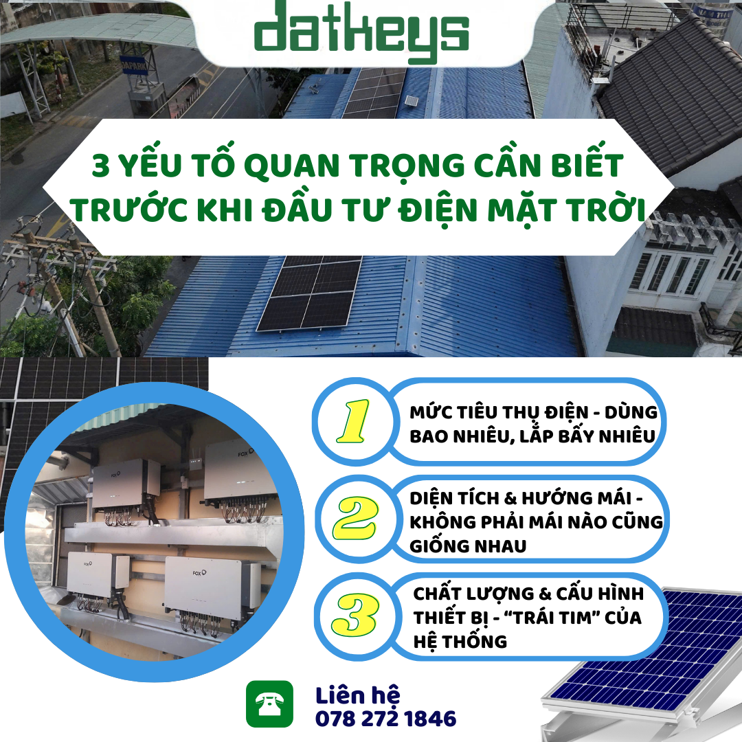 Đừng Vội Hỏi Giá: 3 Điểm Tựa Vàng Giúp Bạn Đầu Tư Điện Mặt Trời Hiệu Quả