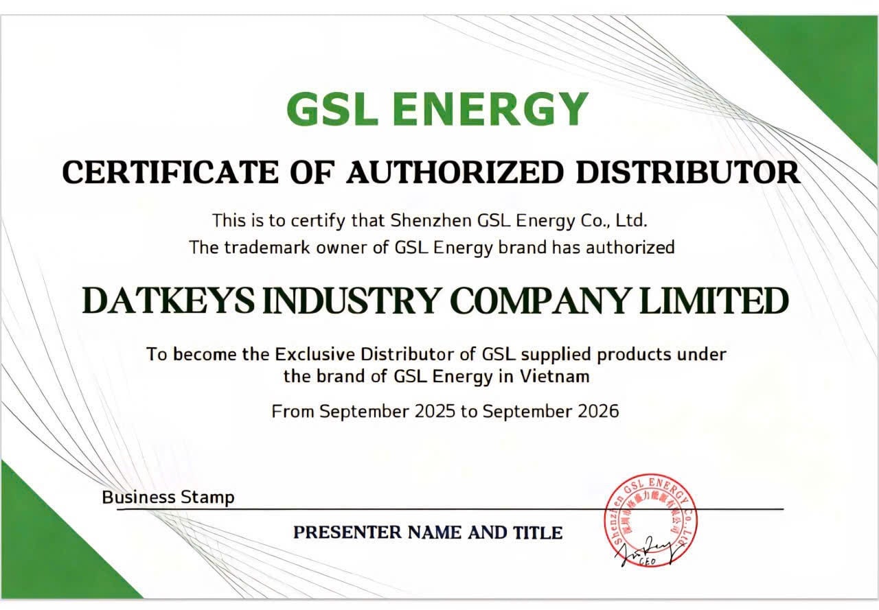 Datkeys bắt tay GSL Energy - Mở ra kỷ nguyên mới cho pin lưu trữ năng lượng tại Việt Nam