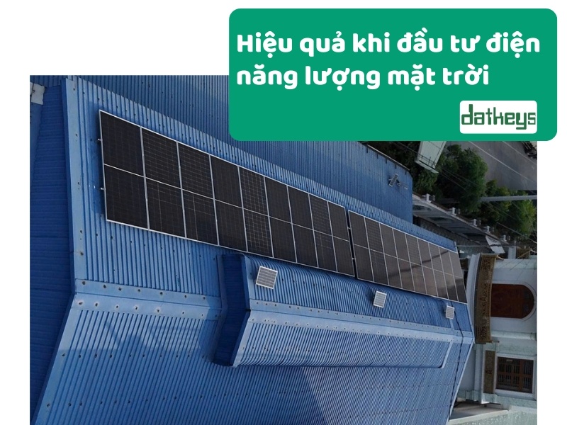 Hiệu quả khi đầu tư điện năng lượng mặt trời: Chiến lược tài chính và giải pháp xanh bền vững cho tương lai