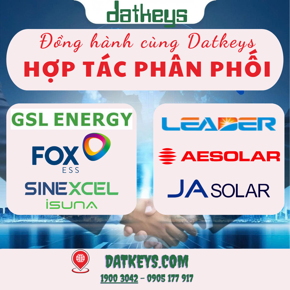 Chính Sách Hợp Tác Phân Phối Chiến Lược Cùng Datkeys: Đồng Hành Phát Triển Năng Lượng Xanh Tại Việt Nam
