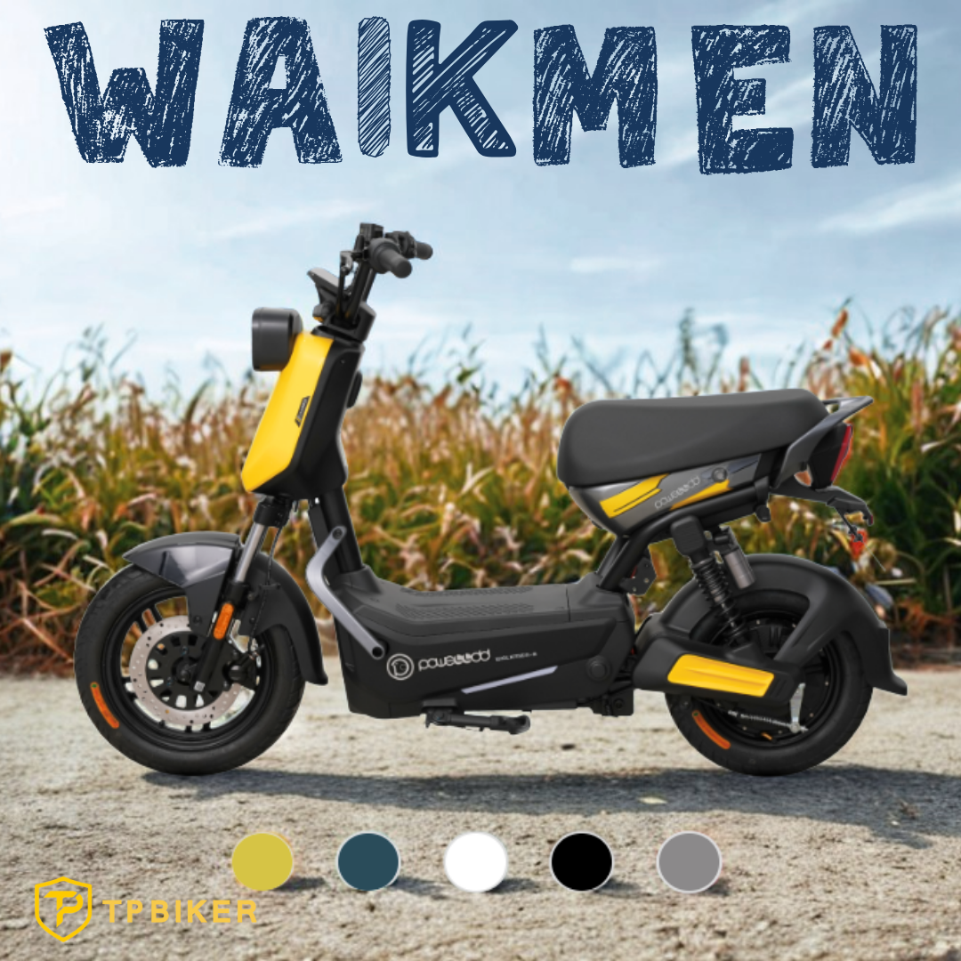 Xe điện PowellDD Walkmen – Chuẩn xe điện học sinh, gọn nhẹ, tiết kiệm tại Gia Lai
