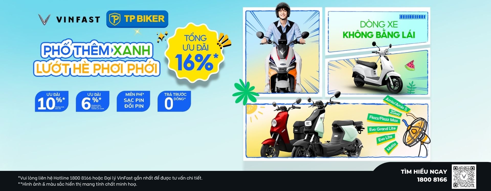 PHỐ THÊM XANH LƯỚT HÈ PHƠI PHỚI CÙNG TỔNG ƯU ĐÃI 16%*