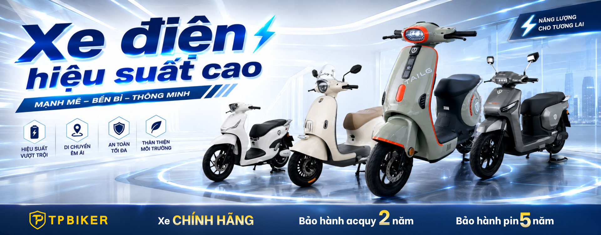 XE ĐIỆN TAILG HIỆU SUẤT CAO
