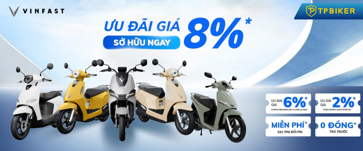 VINFAST - Giảm giá 6% & Miễn 100% phí trước bạ