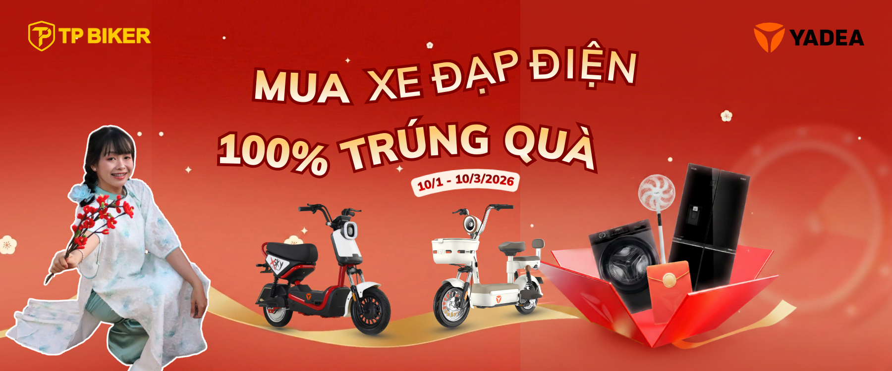 Xe Đạp Điện YADEA