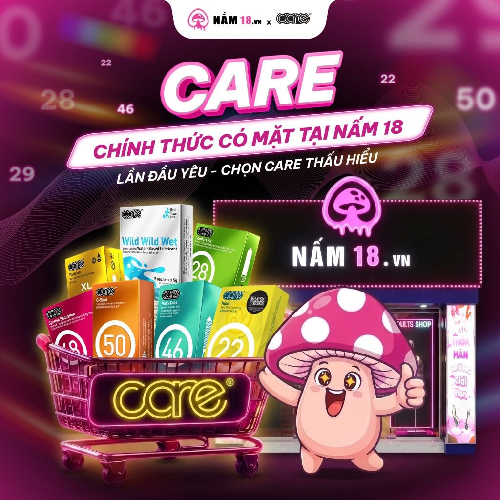 Care Condom Chính Thức Đổ Bộ Nấm 18: Giải Mã 
