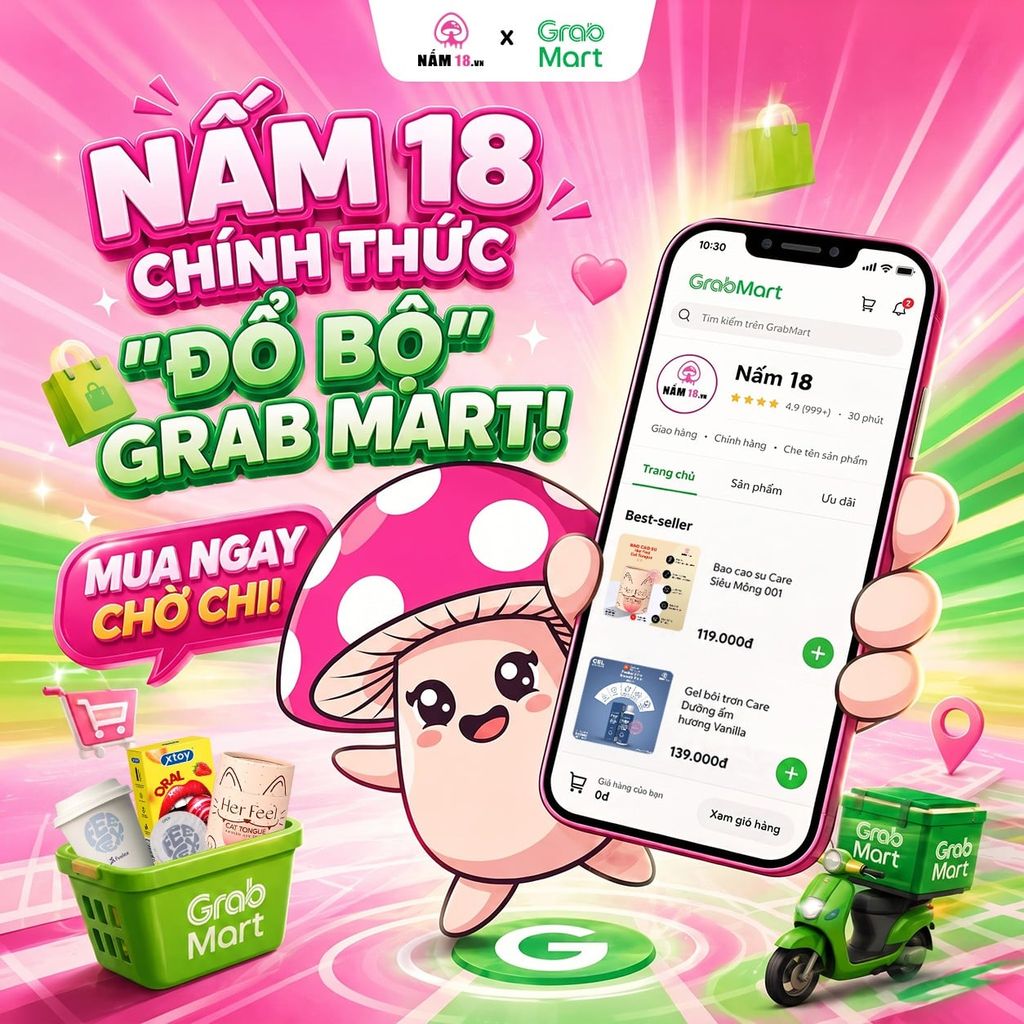 Nấm 18 Chính Thức 