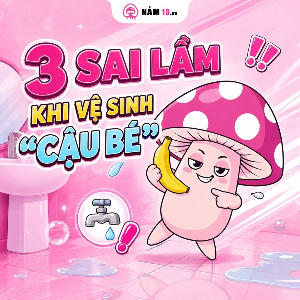 Bỏ Ngay 3 Sai Lầm Khi Vệ Sinh 