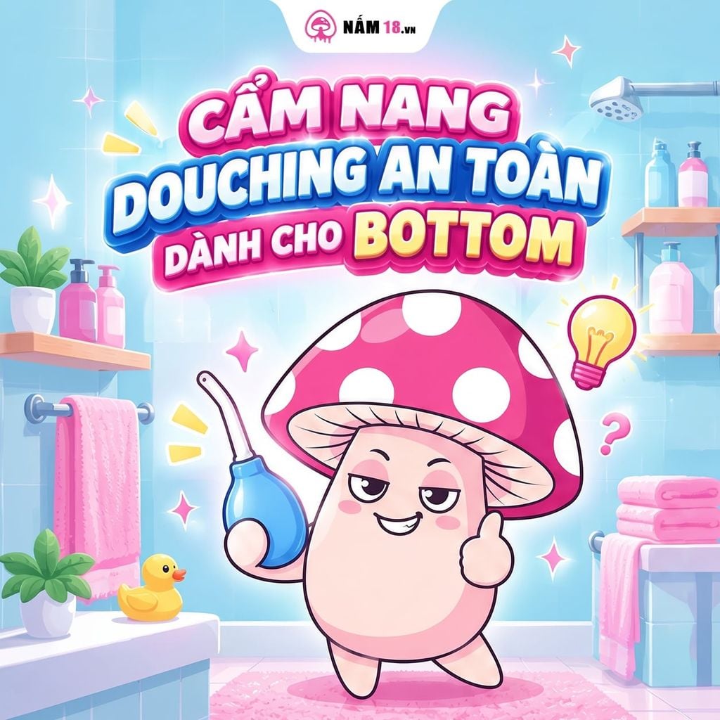 Cẩm Nang Douching An Toàn Cho Bottom: Bí Quyết 