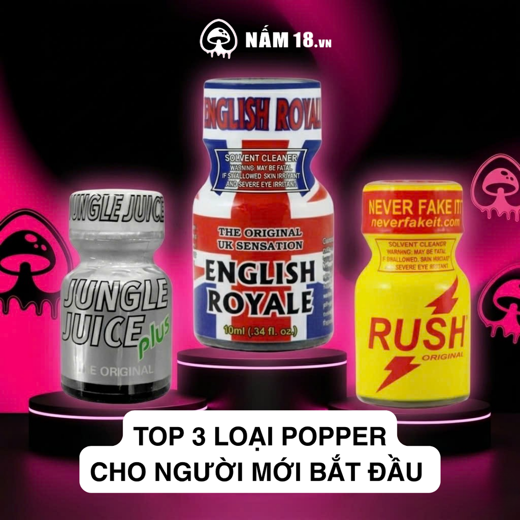Mách Bạn Top 3 Loại Popper Dành Cho Người Mới Bắt Đầu