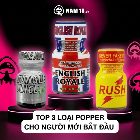 Mách Bạn Top 3 Loại Popper Dành Cho Người Mới Bắt Đầu