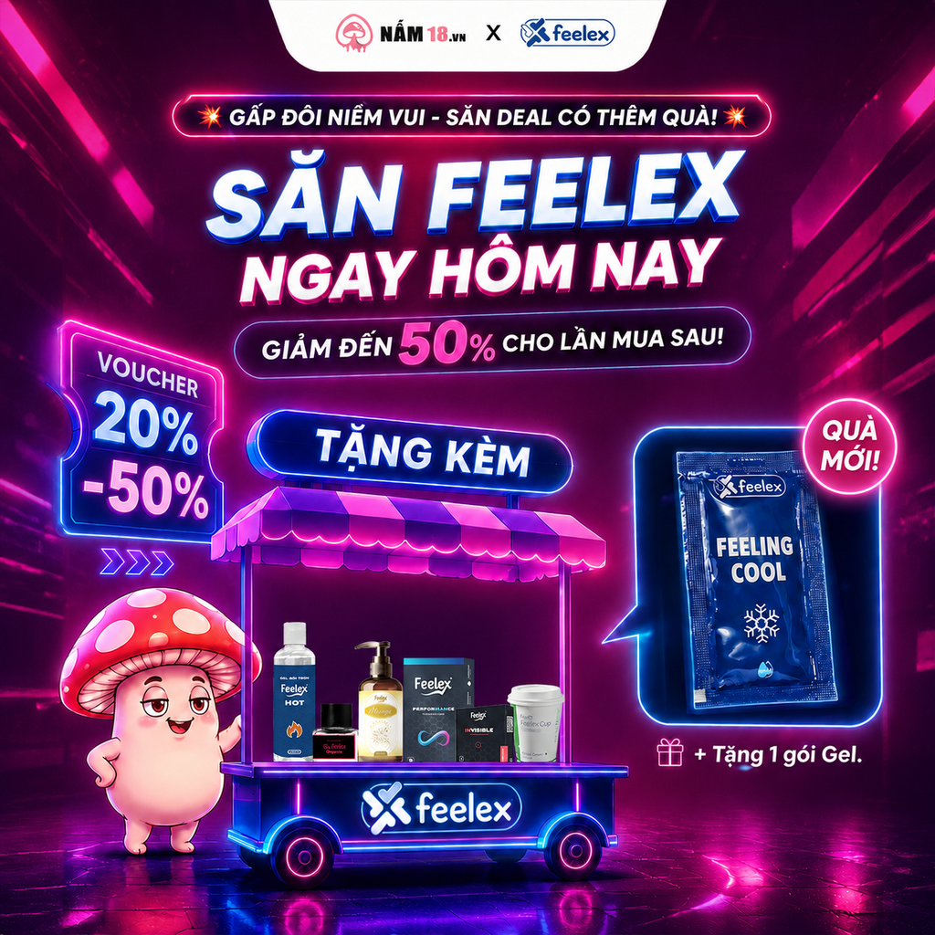 Săn Feelex Ngay Hôm Nay – Nhận Voucher 50% & Quà Tặng Mới Cực Đỉnh!