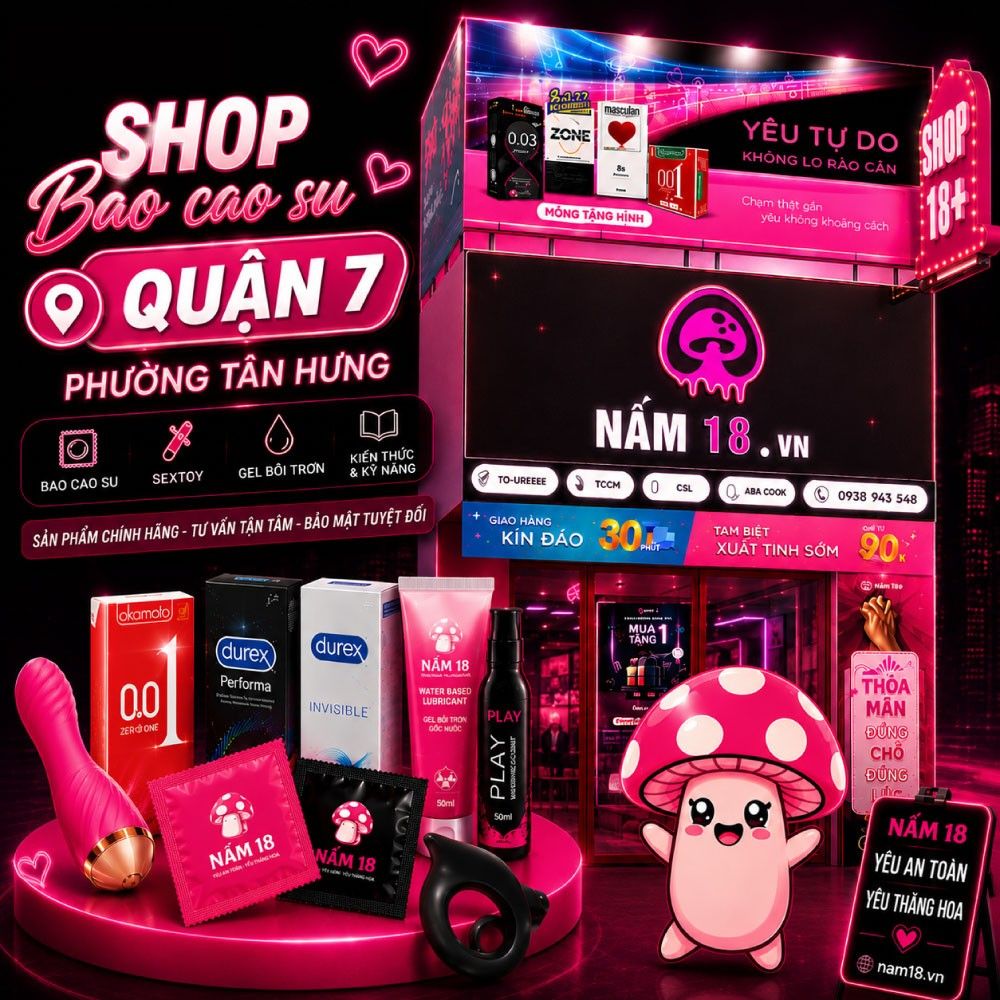 Shop bao cao su quận 7 Lâm Văn Bền uy tín giao hàng kín đáo