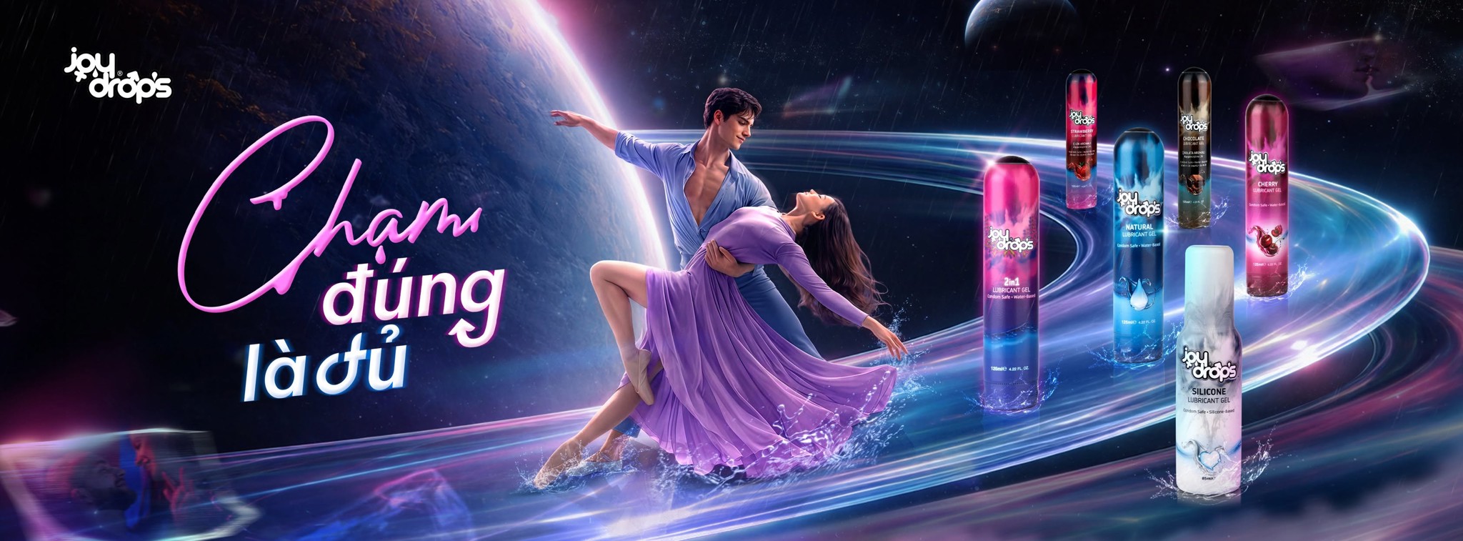 Joydrops Chính Hãng | Gel Bôi Trơn Cho Trải Nghiệm Mượt Mà