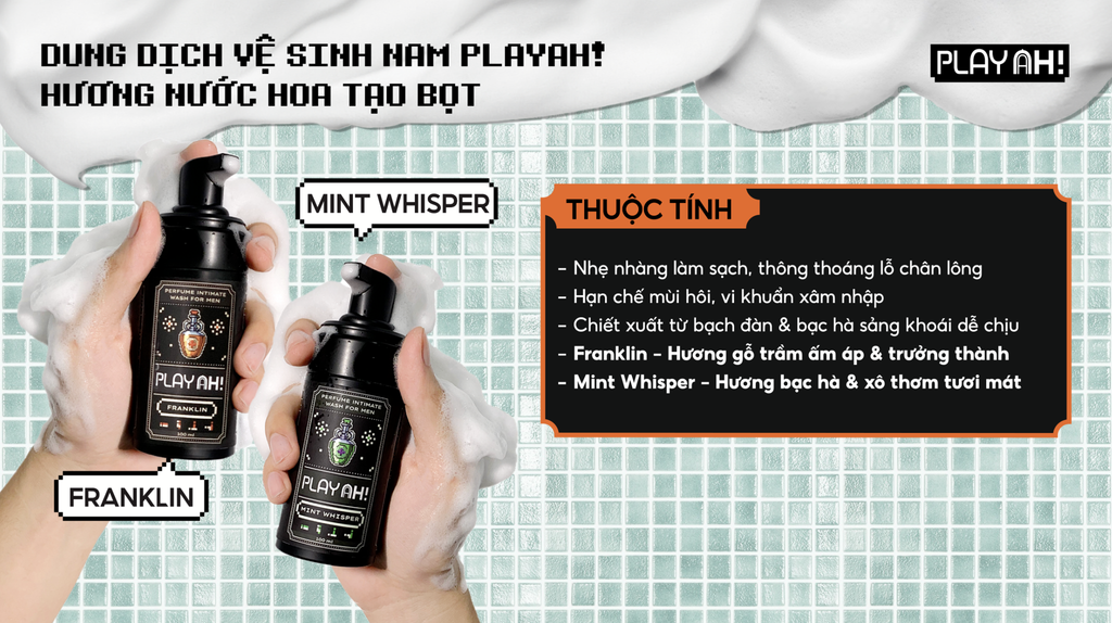 Dung dịch vệ sinh nam giới playah