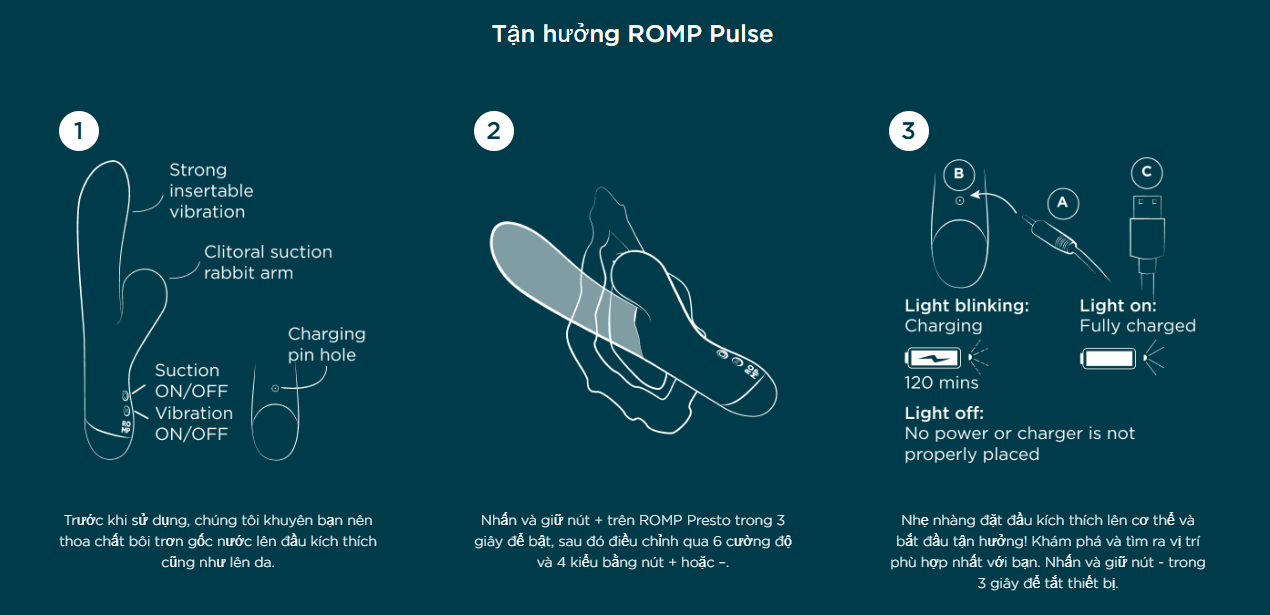 Dương Vật Giả Romp Pulse