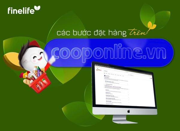HƯỚNG DẪN ĐẶT HÀNG FINELIFE TRÊN WEBSITE CO.OP ONLINE