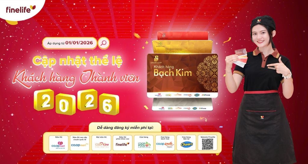 CẬP NHẬT THỂ LỆ KHÁCH HÀNG THÀNH VIÊN NĂM 2026