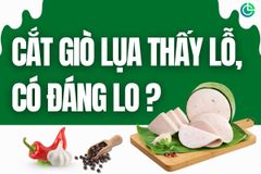 Cắt Giò Lụa Thấy Lỗ Nhỏ, Màu Không Đều: Dấu Hỏng Hay Chỉ Là Bọt Khí?