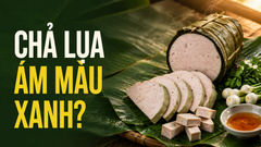 Chả Lụa Gói Lá Chuối Bị Ám Màu Xanh Có Bình Thường Không?