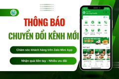 THÔNG BÁO GIÒ CHẢ CỬU LONG PURELIFE VỀ VIỆC CHUYỂN ĐỔI KÊNH CHĂM SÓC KHÁCH HÀNG