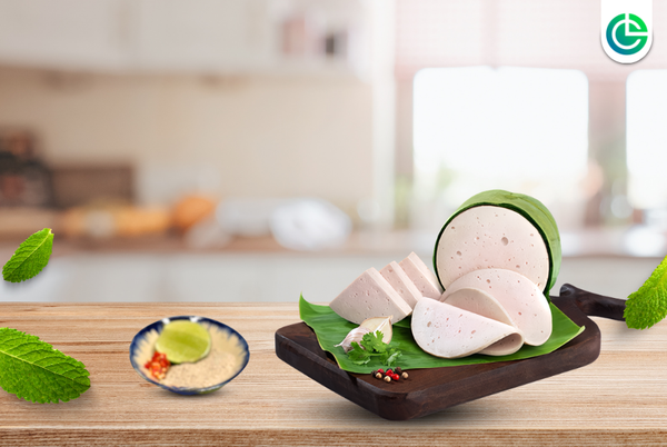 Giò chả Cửu Long PureLife - thịt heo nóng, không hàn the