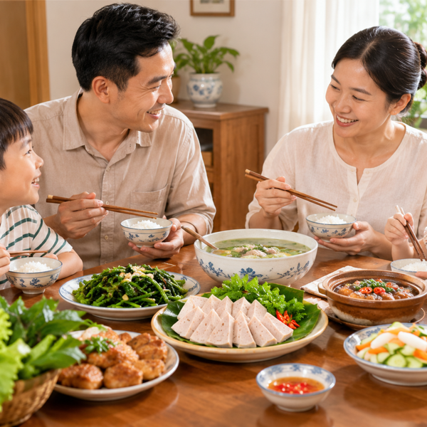 Giò chả Cửu Long PureLife - thịt heo nóng, không hàn the