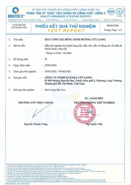Rắc cơm chà bông bổ sung omega-3 của Cửu Long PureLife dùng rắc lên cơm nóng