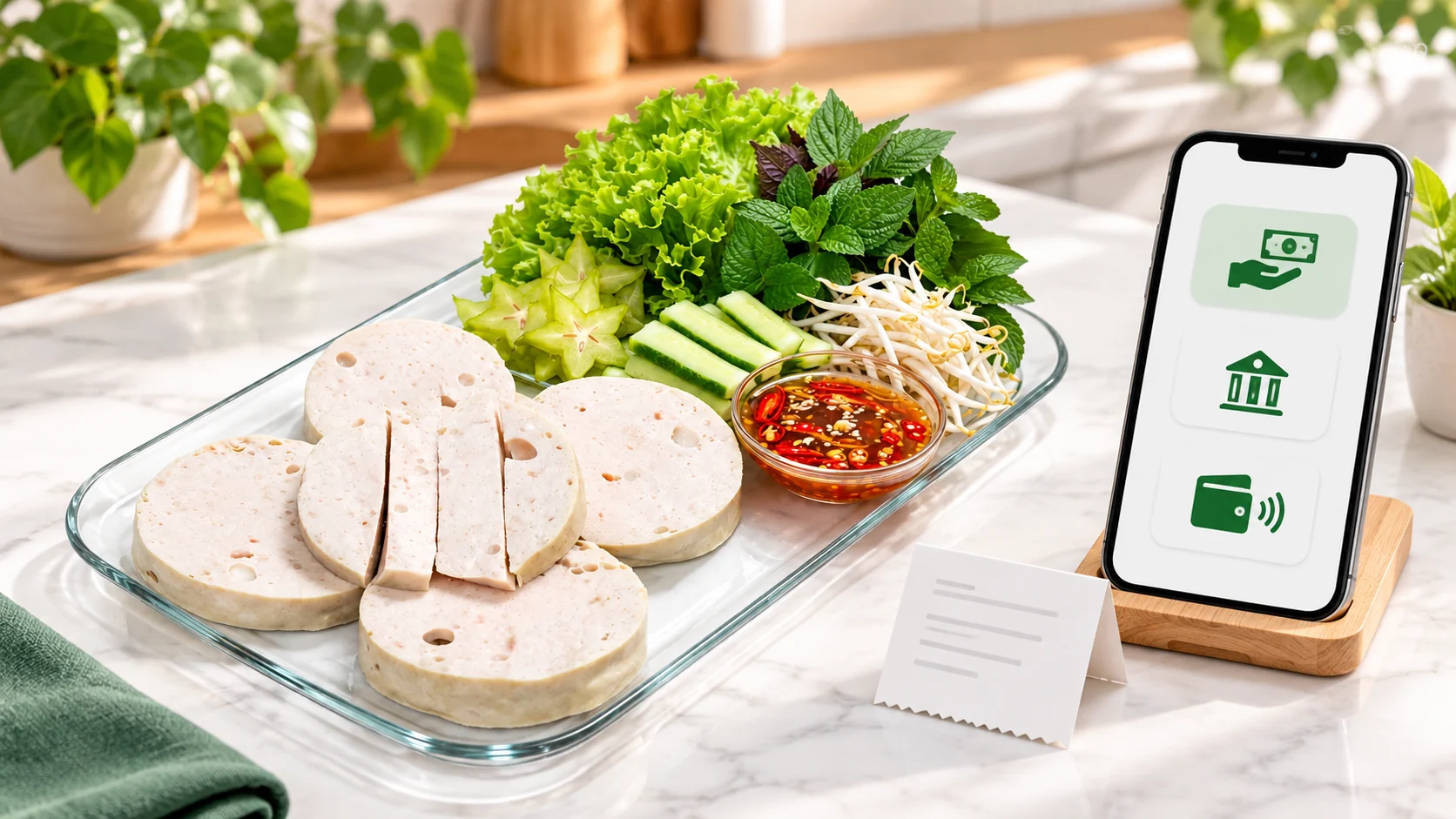 Phương thức thanh toán đơn hàng giò chả Cửu Long an toàn, minh bạch