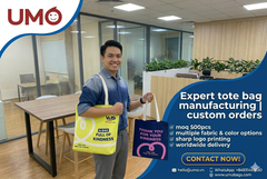 Custom Tote Bag Manufacturing: Premium Quality, Made in Vietnam, Worldwide Delivery