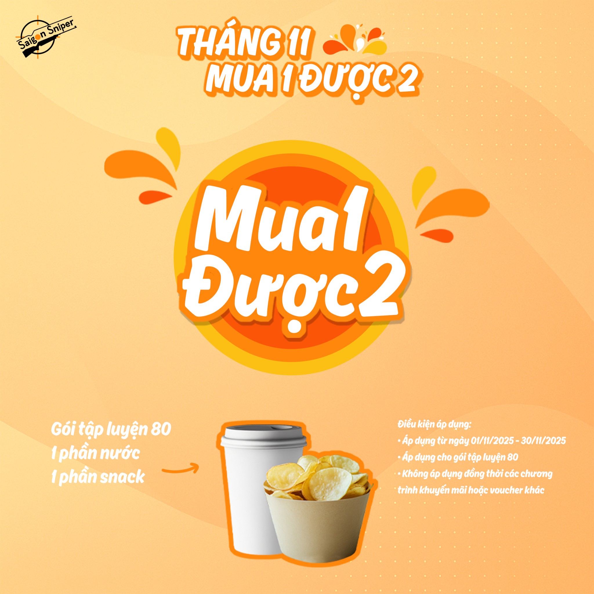 MUA 1 ĐƯỢC 2 NÈ SNIPER ƠI