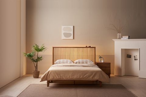 Nội thất nhập khẩu: Review giường ngủ Sereno thiết kế tối giản, tôn vinh vẻ đẹp của gỗ