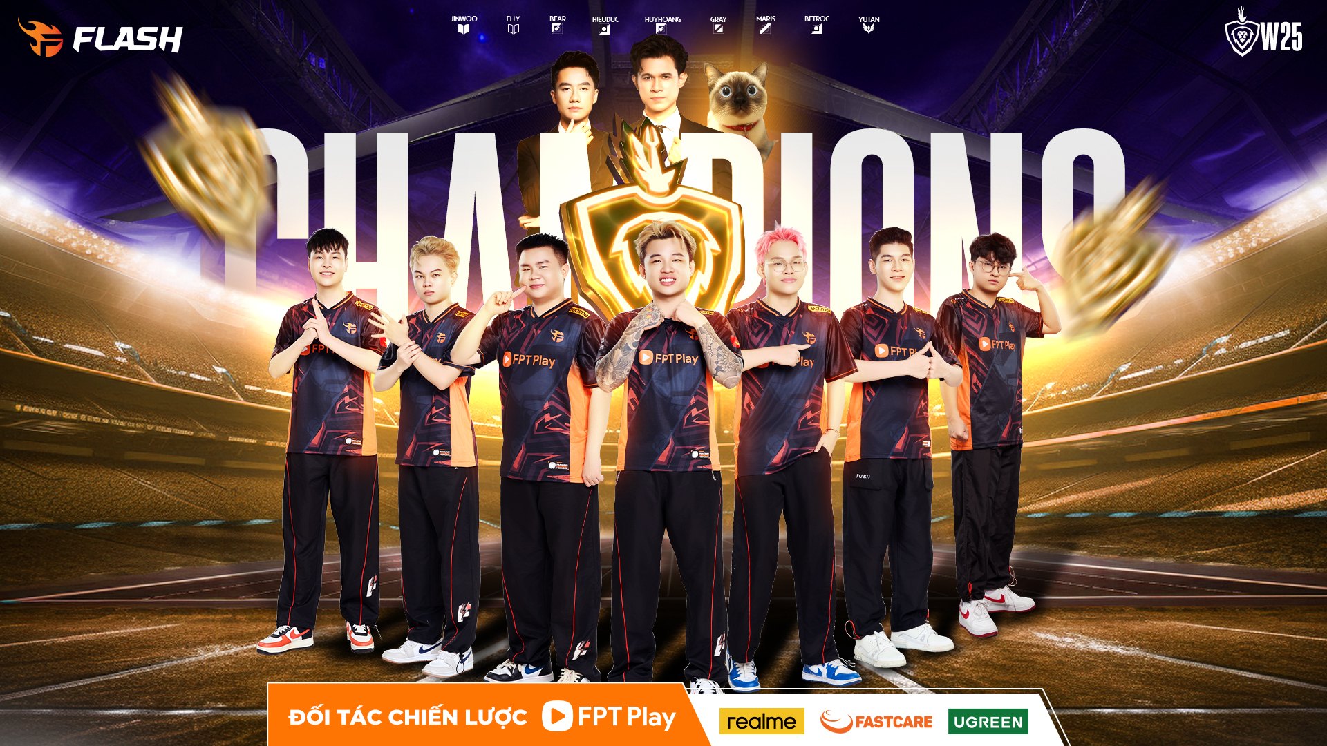 NHÀ VÔ ĐỊCH ĐẤU TRƯỜNG DANH VỌNG MÙA ĐÔNG 2025 GỌI TÊN: FPT X FLASH!!