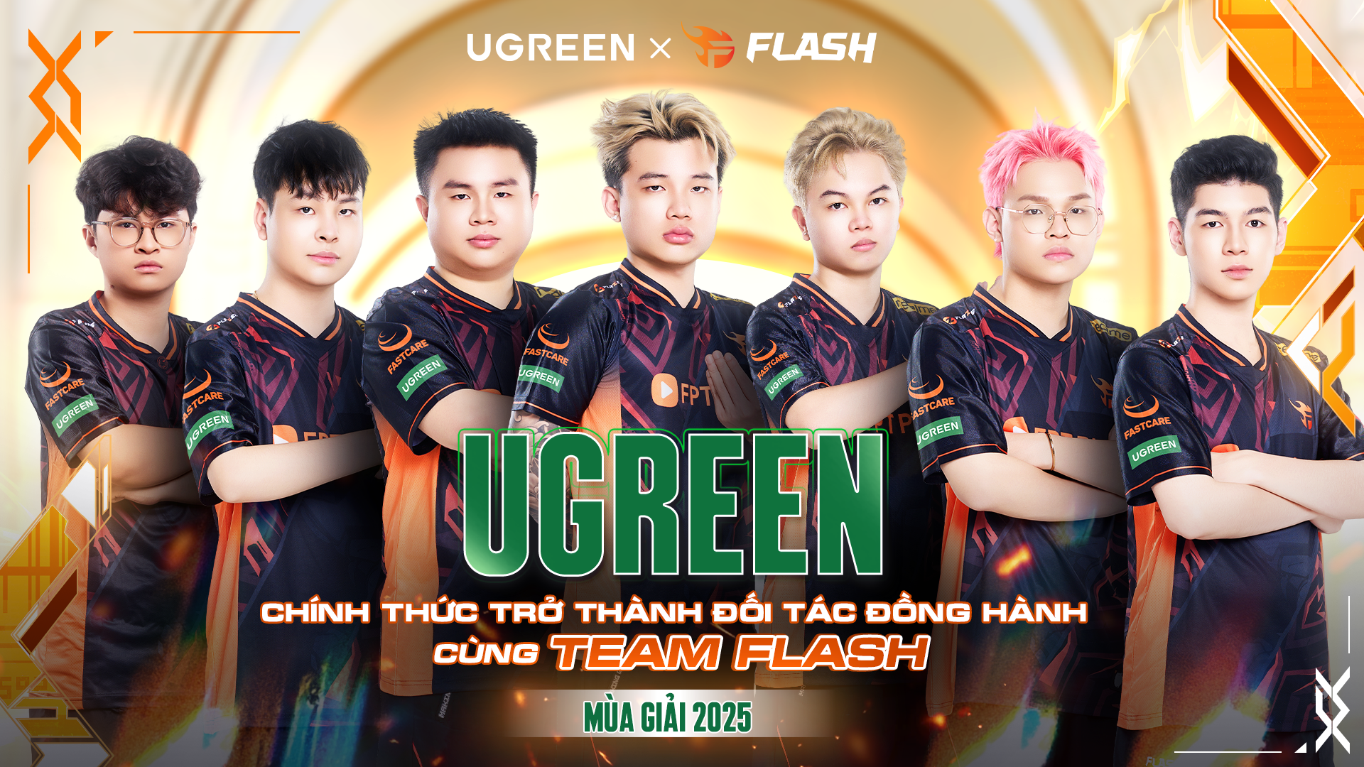 UGREEN CHÍNH THỨC TRỞ THÀNH ĐỐI TÁC ĐỒNG HÀNH CỦA TEAM FLASH NĂM 2025