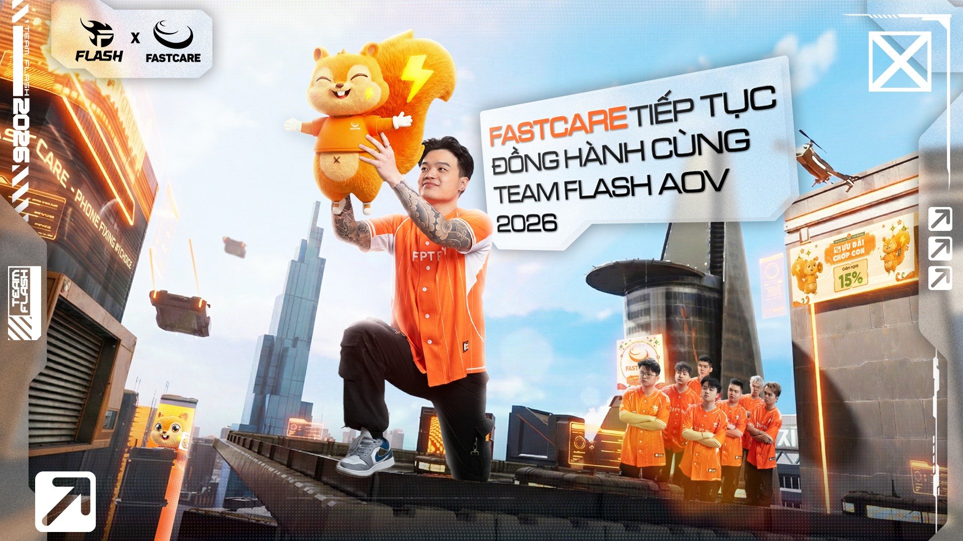 TEAM FLASH CONTINUES TO STRENGTHEN PARTNERSHIP WITH FASTCARE IN 2026