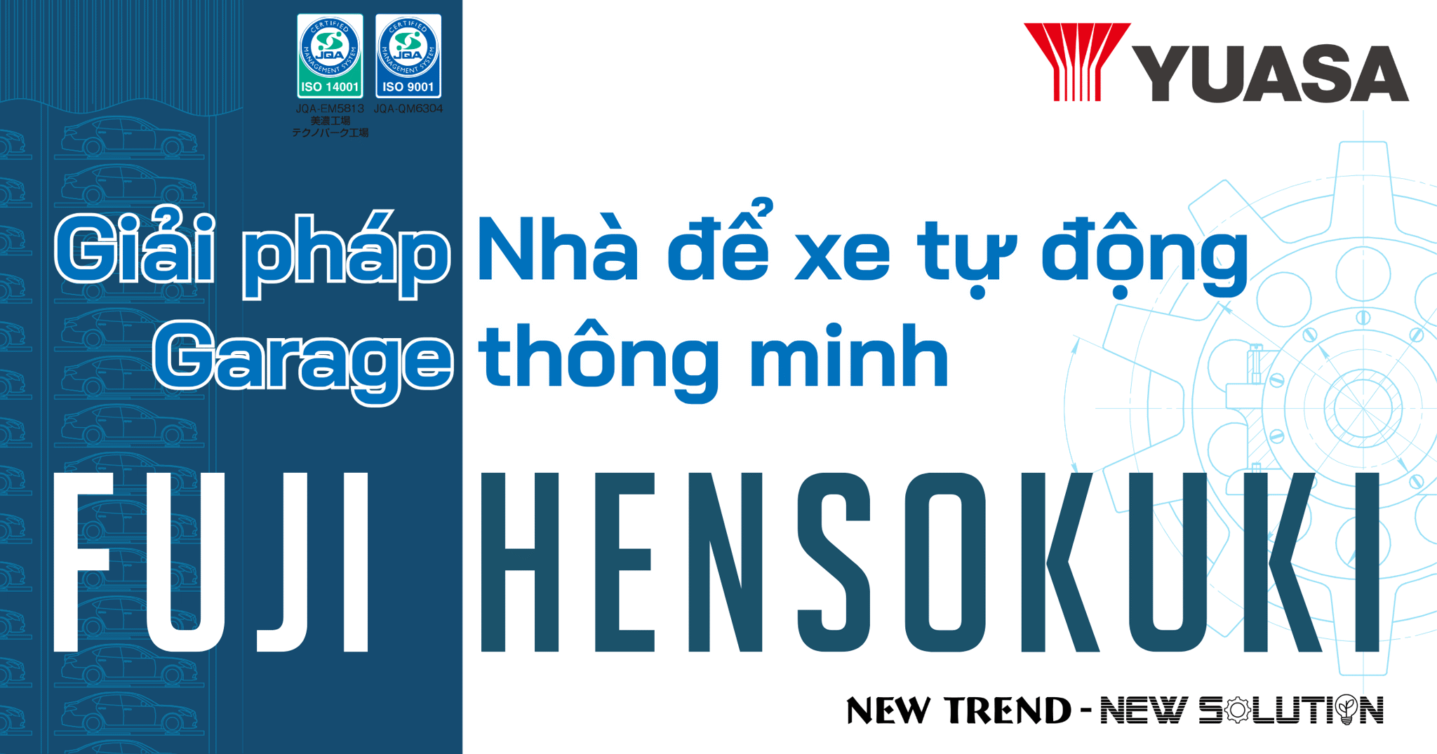 GIẢI PHÁP NHÀ ĐỂ XE THÔNG MINH - FUJI HENSOKUKI