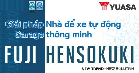 GIẢI PHÁP NHÀ ĐỂ XE THÔNG MINH - FUJI HENSOKUKI