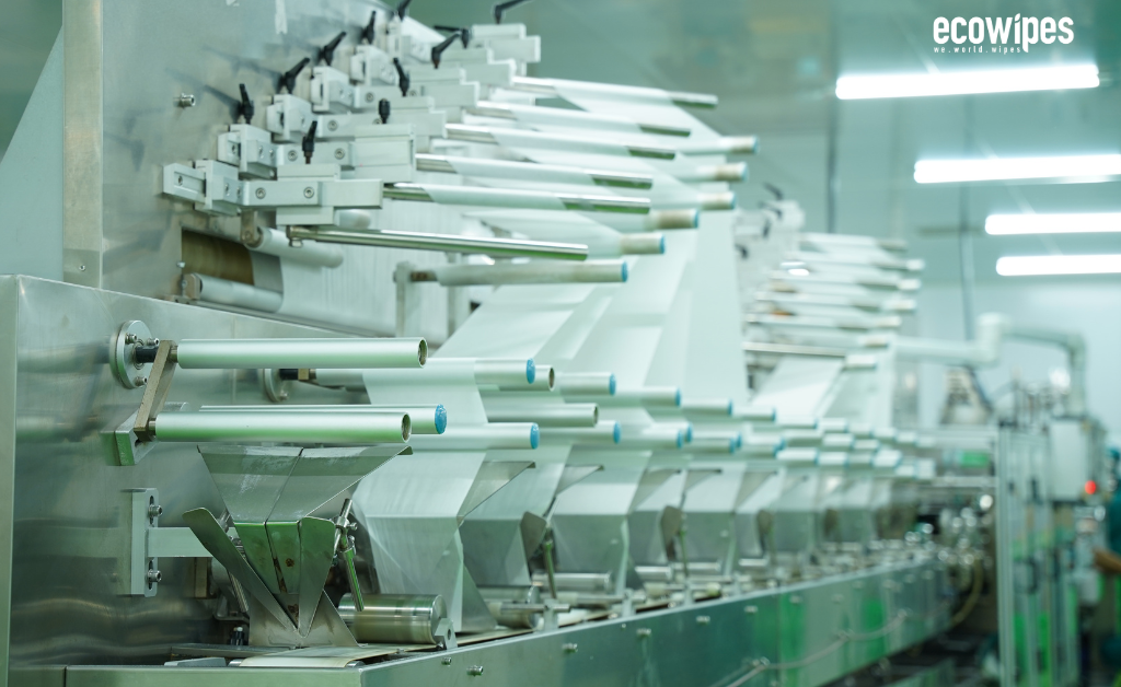 Nhà máy sản xuất khăn ướt đạt chuẩn, giá cạnh tranh