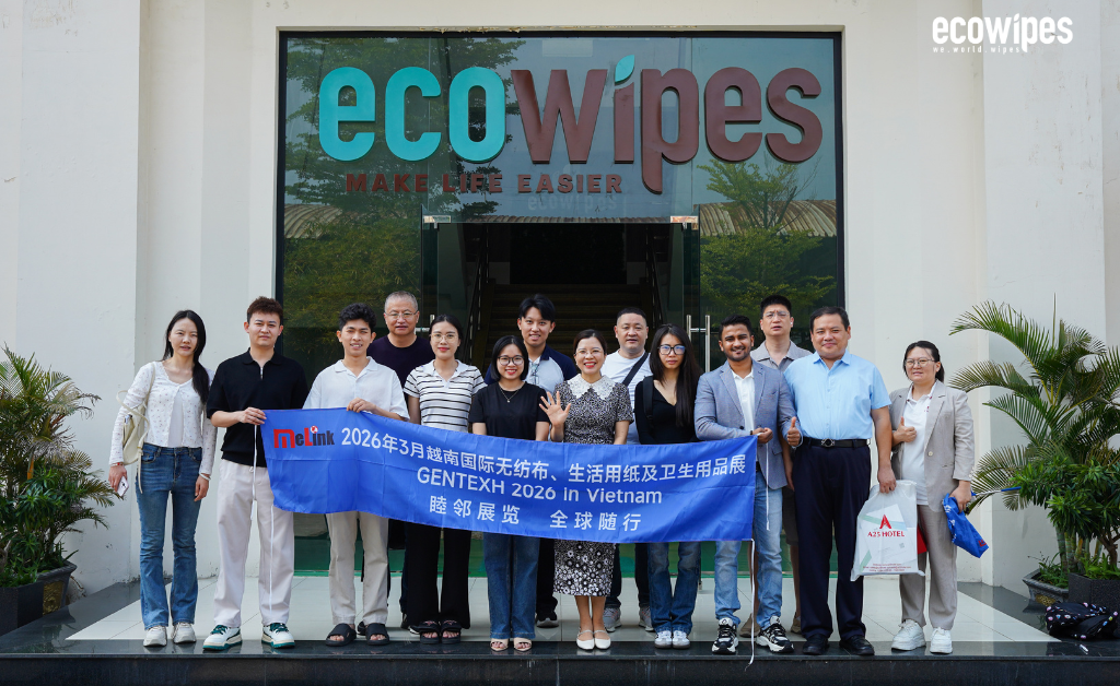 EcoWipes vinh dự đón tiếp đoàn đại biểu Gentexh đến tham quan nhà máy