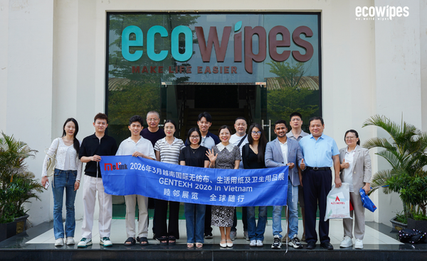 EcoWipes vinh dự đón tiếp đoàn đại biểu Gentexh đến tham quan nhà máy