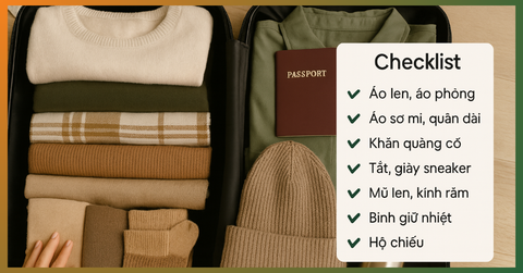 Vì sao cần chuẩn bị hành lý kỹ khi đi Trung Quốc mùa thu?