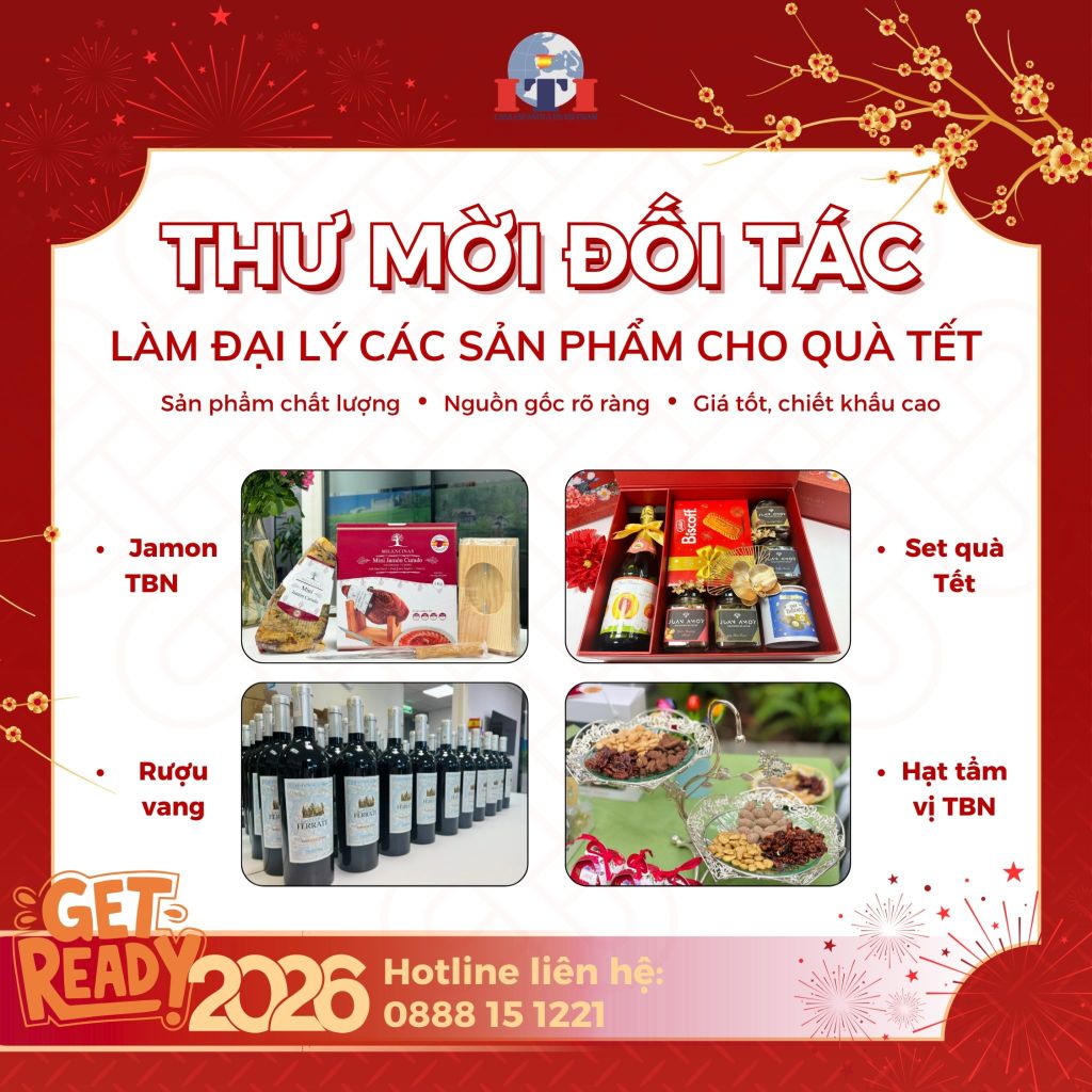 Thư mời hợp tác – Đại lý và doanh nghiệp tìm nguồn sản phẩm cho hộp quà Tết 2026