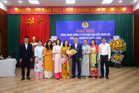 ĐẠI HỘI CÔNG ĐOÀN CƠ SỞ CÔNG TY CỔ PHẦN HÓA DẦU QUÂN ĐỘI LẦN THỨ III, NHIỆM KỲ 2025 – 2030