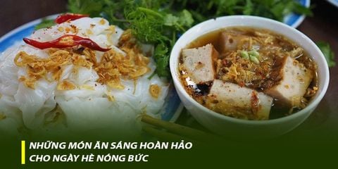 Những món ăn sáng hoàn hảo cho ngày hè nóng bức
