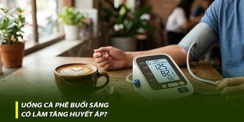 Uống cà phê buổi sáng có làm tăng huyết áp?